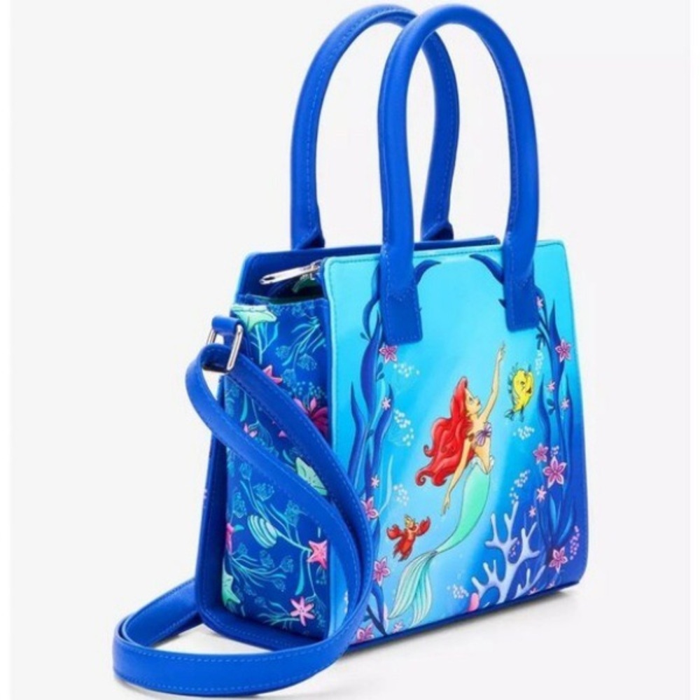 Ariel Themed Blue Handbag